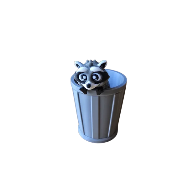 Raccoon & Trash Can Combo - Image 8