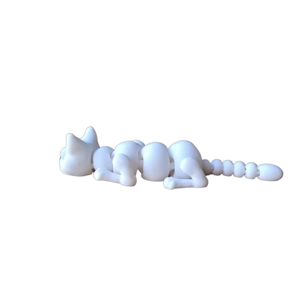 Happy White Cat - Image 2